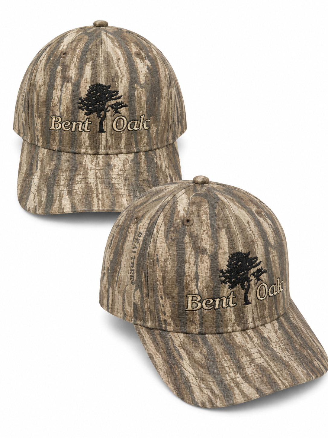 Bent Oak Caps