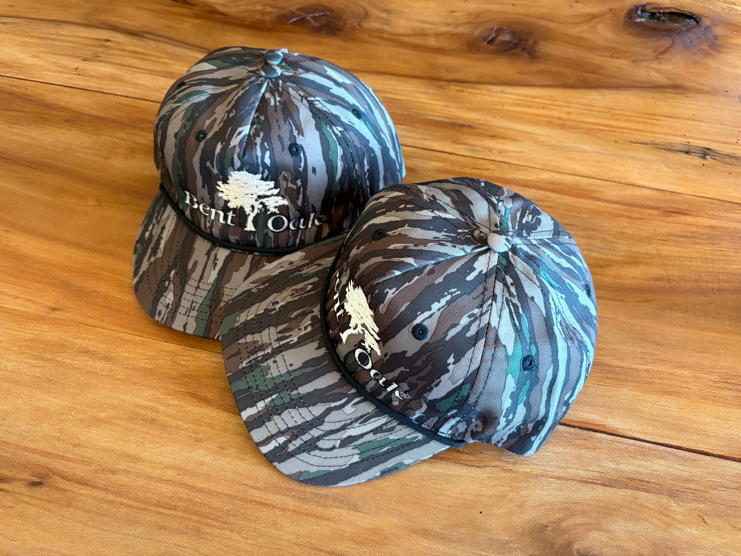 Bent Oak Caps